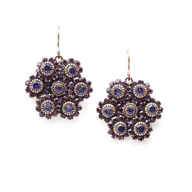 Amethyst Bay Love Drops Earrings