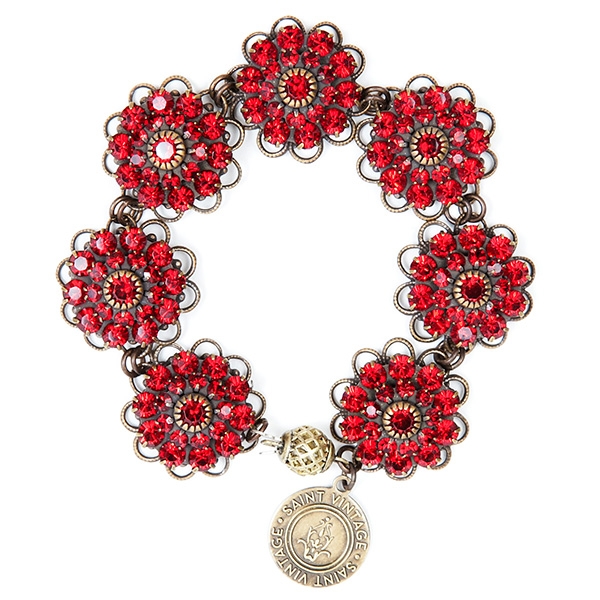 Ruby Lace Bracelet