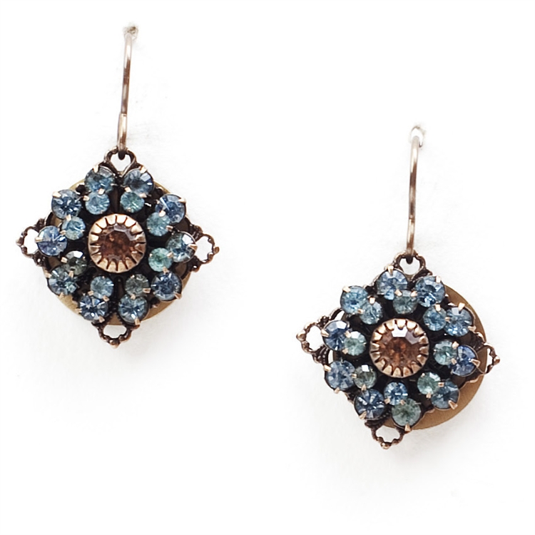 London Blue Love Drops Earrings