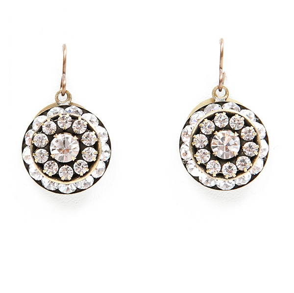 Crystal Clear Corinne Love Drop Earrings