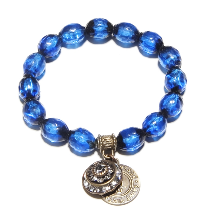 Hawaiian Blue Love Cures Bracelet