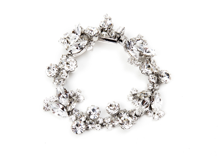 SV Couture Antique Floral Bracelet