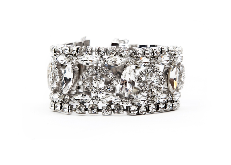 SV Couture Wide Antique Bracelet