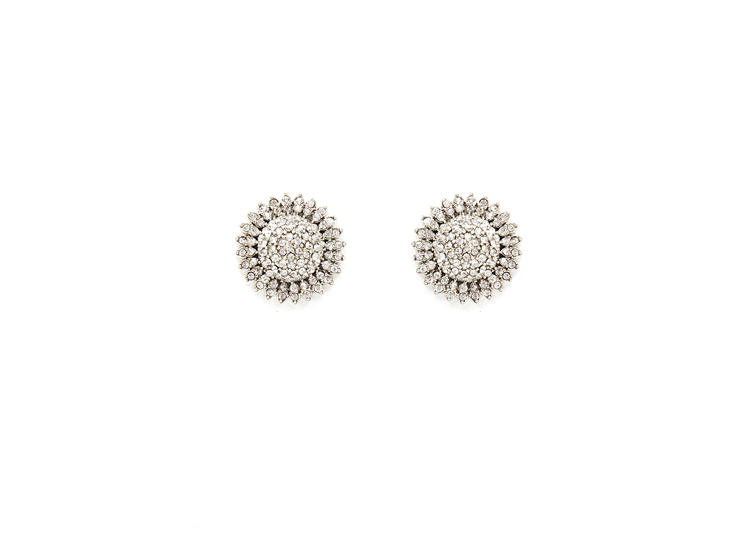 SV Couture Sunburst Earrings