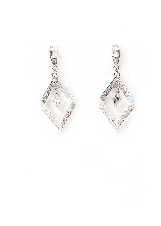 SV Couture Diamond Drop Earrings