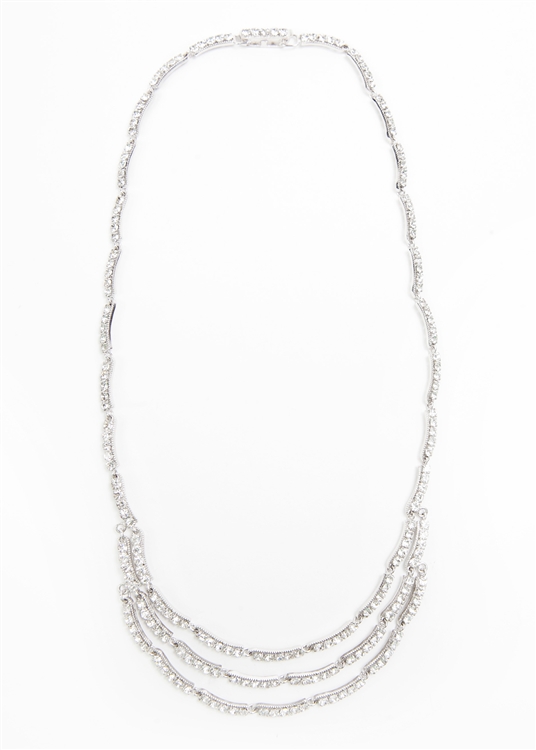 SV Couture Triple Strand Necklace