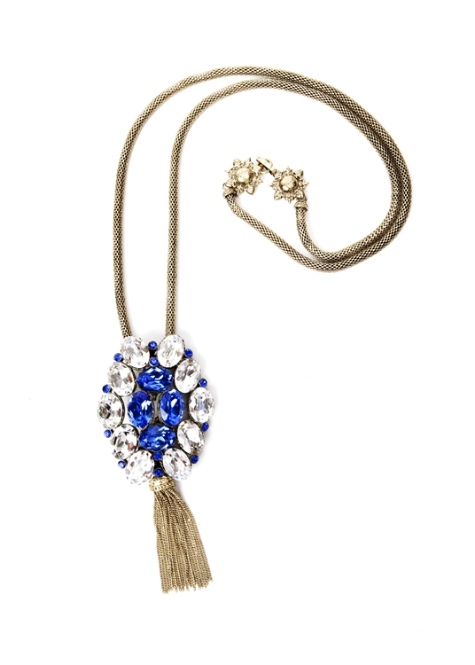 SV Couture Royal Tassel Necklace